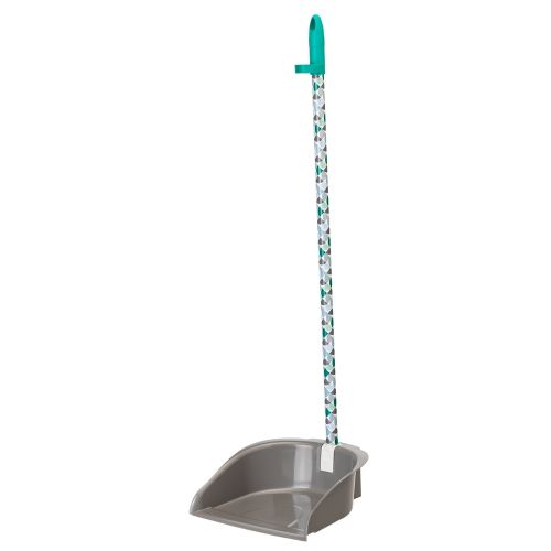 GEOM ANTI-TURN-OVER FOLDABLE DUSTPAN WITH HANDLE