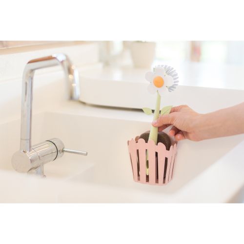 VIGAR FLORGANIC PINK 3 PIECE SINK CADDY SET