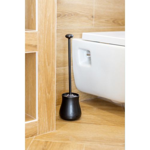 VIGAR BOLIN BLACK TOILET SET