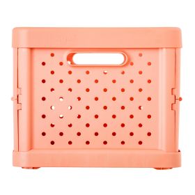 VIGAR 11,3L COMPACT SUNRISE ORANGE FOLDABLE CRATE