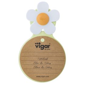 VIGAR FLORGANIC NOTEBOOK WITH SUCTION PAD