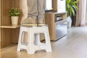 VIGAR COMPACT MARBLE IN BODY FOLDABLE 32CM STOOL