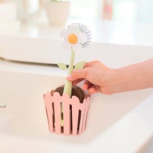 VIGAR FLORGANIC PINK 3 PIECE SINK CADDY SET