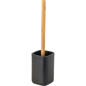 VIGAR BOX ZENSE BAMBOO BLACK TOILET SET